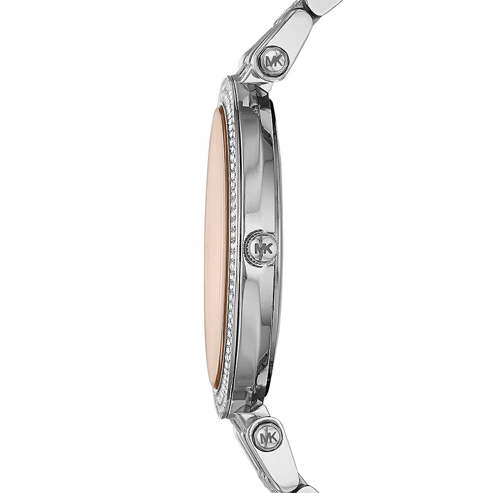 Michael Kors Women's Watch DACI, 39 mm case Size, Three-Hand Movement, Stainless Steel Strap
