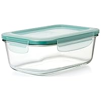 OXO Good Grips 8 Cup Smart Seal Glass Rectangle Container