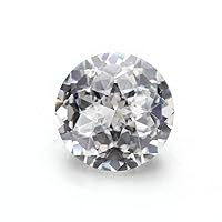 Loose Moissanite 70 Carat, Real Colorless Moissanite Diamond, VVS1 Clarity, Round Jubilee Cut Brilliant Gemstone for Making Engagement/Wedding/Ring/Jewelry/Pendant/Earrings Handmade