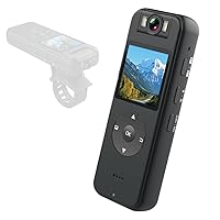 Outdoor BackClip Camera 4K High Clear Sports Cycling Camcorder Portable WiFi Wireless Camera Law Enforcement Recorder, Black