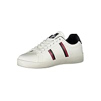 Sergio Tacchini Classic White Sneakers with Contrasting Men's Accents