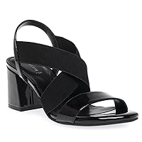 Anne Klein Ak Women's Ryles Sandal Black 6.5 B(M) US