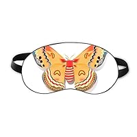 3D Chinese Butterfly in Orange colour Sleep Eye Shield Soft Night Blindfold Shade Cover
