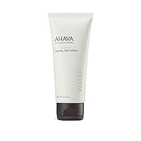 AHAVA Dead Sea Water Mineral Foot Cream - Nourishes & Hydrates Dry Soles, Prevents Cracks & Irritations, with Witch Hazel Leaf, Osmoter blend, Jojoba, Avocado, Sweet Almond & Wheat Germ Oil