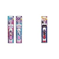 Spinbrush Mermaid & Unicorn Kids Toothbrush Value Pack, 2-Pack & Arm & Hammer Kid’s Spiderman Powered Toothbrush, 1 Count