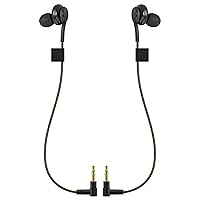 Geekria In-Headphones Compatible with Meta Quest Pro VR Earphones Fit for Quest Pro Virtual Reality Gaming Headset, Custom-Length Cable Game Accessories (Black)