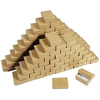 100 Cotton Filled Boxes, 2 1/8