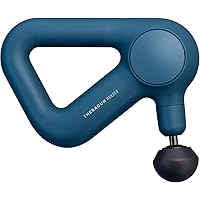 TheraGun Relief Handheld Percussion Massage Gun - Easy-to-Use, Comfortable & Light Personal Massager for Every Day Pain Relief Massage Therapy in Neck, Back, Leg, Shoulder and Body (Navy)