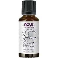 Essential Oils, Peace & Harmony Oil Blend, Calming Aromatherapy Scent, Blend of Pure Essential Oils, Vegan, Child Resistant Cap, 1-Ounce
