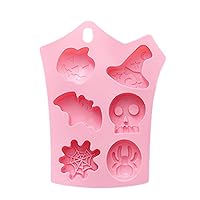 3D Cartoon Bakeware Tools Sugarcraft Mould Cake Mold Halloween Theme Shape Environmentally Gift Food-grade Silicone Cookie Mould Set