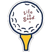 Life is Good - Small Die Cut Let It Fly Golf Sticker