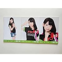 HKT48 Miyawaki Sakira Melon Juice Handshake Meeting Venue Limited Raw Photograph 3 Types Comp