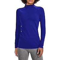 Under Armour Women's ColdGear Authentics Mock Neck