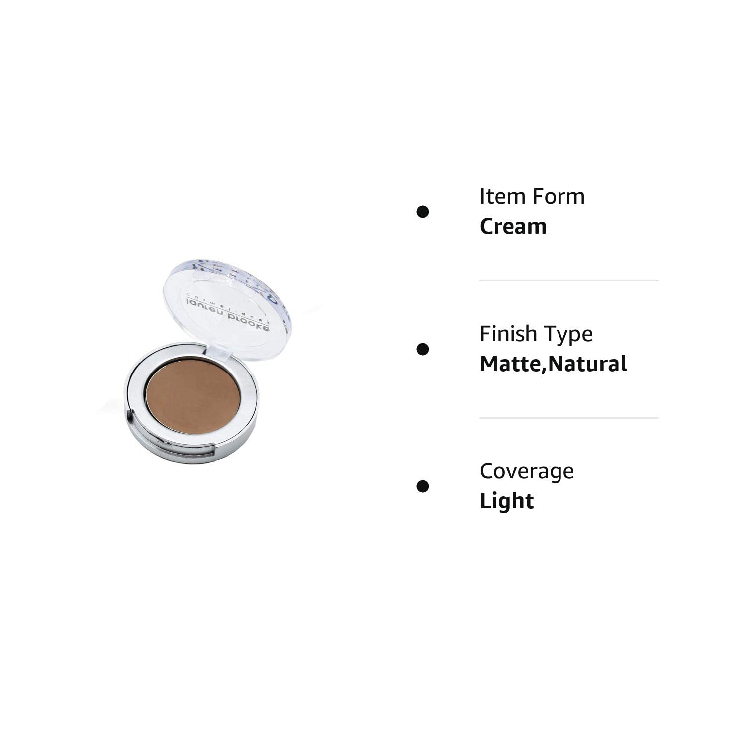 Lauren Brooke Cosmetiques Natural Cream Eyeshadow (Cocoa Latte (Matte))
