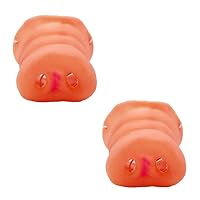 Pig Nose Snout Accessories with Elastic Band Pig Costume Party Favor Mask for Halloween Props Tricks Toy