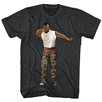 Mr. T 1980s Wrestler Boxer Comical Funny Dabbin Adult T-Shirt Tee