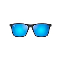 Maui Jim Men's and Women's One Way Polarized Rectangular Sunglasses
