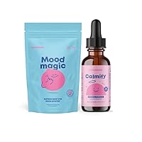 Saffron Supplements for Kids & Teens for Enhanced Mood and Focus and Magnesium Citrate Liquid - Magnesium Supplements for Kids