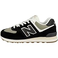 New Balance 574 Mens Shoes Size 11, Color: Black/Olive/Gum-Black