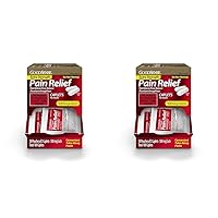 Extra Strength Acetaminophen Caplets 500 mg, Pain Reliever and Fever Reducer, 100 Count, 50 Pouches of 2 Caplets (Pack of 2)