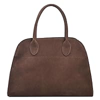 Crossbody Bags for Women Suede Purse Tote Bag Vintage Top Handle Bag Fashion Retro Shoulder Satchel Bag