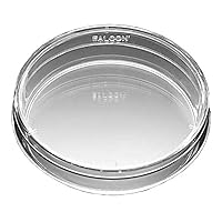 BD Medical 353802 Falcon Primaria Clear Polystyrene Sterile Cell Culture Dish with Lid, 60mm Diameter, 15mm Height, 6.0-7.0mL Capacity, Pack of 200