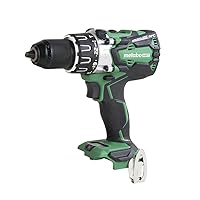 Metabo HPT 18V Cordless Brushless Hammer Drill, Tool Only - No Battery, 1/2- Inch Keyless Chuck, Compatible with Hitachi/Metabo HPT 18V Batteries, Lifetime Tool Warranty (DV18DBL2Q4)