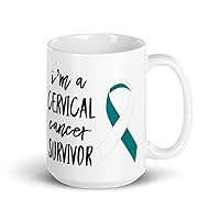 Cervical Cancer Survivor Mug - Gift For a Cancer Patient or a Cancer Survivor