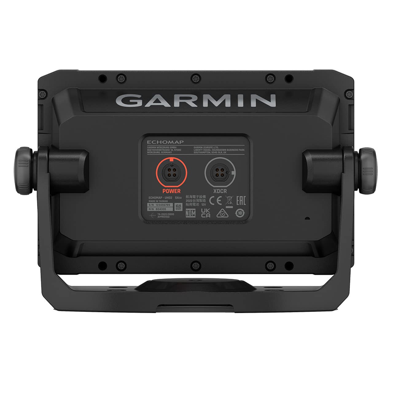 Garmin Echomap UHD2 53cv Fishfinder, GT20-TM Transducer, Navionics+ U.S. 010-02590-51