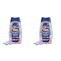 TUMS Ultra Strength Chewable Antacid Tablets for Heartburn Relief and Acid Indigestion Relief, Assorted Berries - 160 Count (Pack of 2)