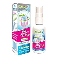 Dry Mouth Spray Containing Enzymes with Xylitol, Moisturizing Mouth Spray Dry Mouth Relief, Promotes Gum Health and Fresh Breath, Oral Care and Dry Mouth Products 1.7 fl.oz