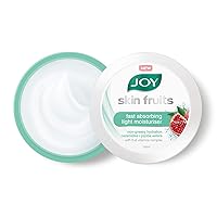 Skin Fruits Fast Absorbing Light Moisturizer with Vitamin Complex, Ceramides and Jojoba Esters, Non-Oily Face Cream - For All Skin Types - 150 ml
