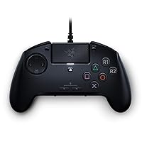 Razer Raion Fightpad for PS4 Fighting Game Controller: 8 Way D-Pad - Mechanical Switch Front Buttons - 3.5mm Audio - Classic Black (Renewed)