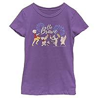 Disney Winnie The Pooh Be Brave Girls Short Sleeve Tee Shirt