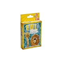 Similo Wild Animals: A Fast-Playing Family Card Game - Guess the Secret Wild Animal Character, 1 Player is the Clue Giver & Others Must Guess the Character, 2-8 Players, Ages 8+, 20 m