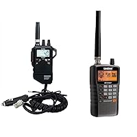 Uniden PRO538HHFM 40-Channel CB Radio and Bearcat BC125AT 500-Channel Scanner Bundle