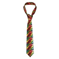 Painting Colorful Print Men'S Novelty Necktie Ties With Unique Wedding, Business,Party Gifts Every Outfit