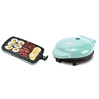 DASH Deluxe Everyday Electric Griddle (1500-Watt) + DASH Express 8