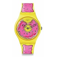 Swatch Simpsons Casual Doughnut Watch Seconds of Sweetness
