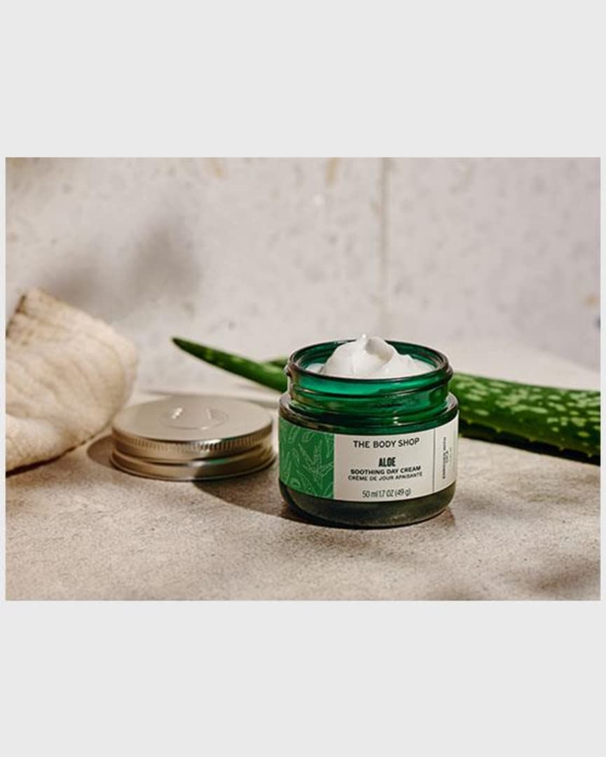 The Body Shop Aloe Vera Day Cream, For Sensitive Skin, Vegan, 50ml