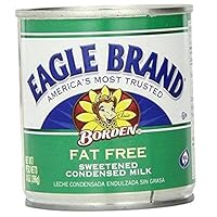 Eagle Brand Fat Free Sweetened Condensed Milk (3 Pack) 14 oz Cans 1