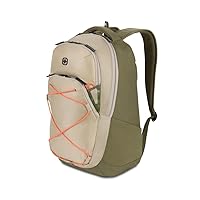 SwissGear 8175 Laptop Backpack, Olive/Sand Heather, 18 Inches