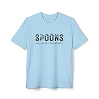 Spoons: Mine are All in The Dishwasher - Unisex 100% Recycled Classic Fit Crew Neck Tee