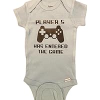 Player 5 onesie ® has entered the game baby one piece third child Onesie ® infant one piece