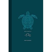 Sea Turtle Notebook: Inspired by sea turtle and present with the graphic for everyone to take a note, diary, journal or picture draft.