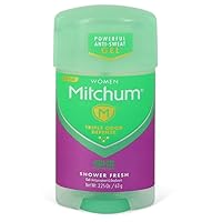Mitchum Deodorant Womens Gel Shower Fresh 2.25oz (3 Pack)