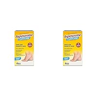 Aspercreme Odor Free Lidocaine Foot Pain Relief Cream, 4 oz., Safe for Diabetic Skin (Pack of 2)