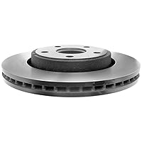 Raybestos R-Line Replacement Front Disc Brake Rotor - For Select Year Jeep Commander and Grand Cherokee Models (780289R)