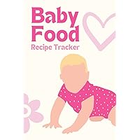Baby food recipes for new mothers: a simple and easy tracker for homemade meals & allergens, 100 Pages small size 6 x 9 inches