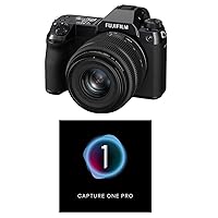 Fujifilm GFX50S II Medium Format Camera with GF 35-70mm f/4.5-5.6 WR Lens, Black with Capture One Pro Photo Editing Software